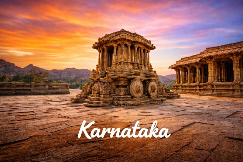 Historic temples and landscapes of Karnataka